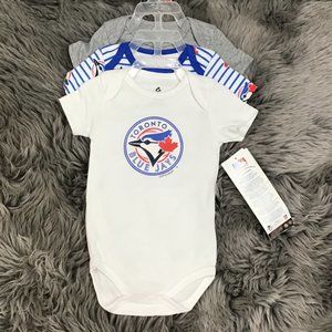 Snugabye | Kids One Piece Set | 3 Pack | Blue Jays